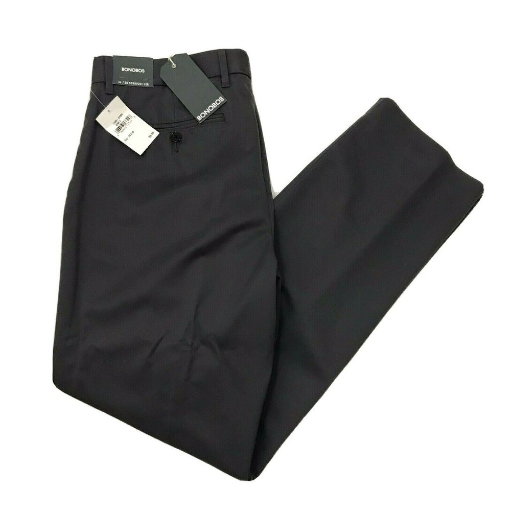 Bonobos Weekday Warrior Pants Straight Gray 34/30